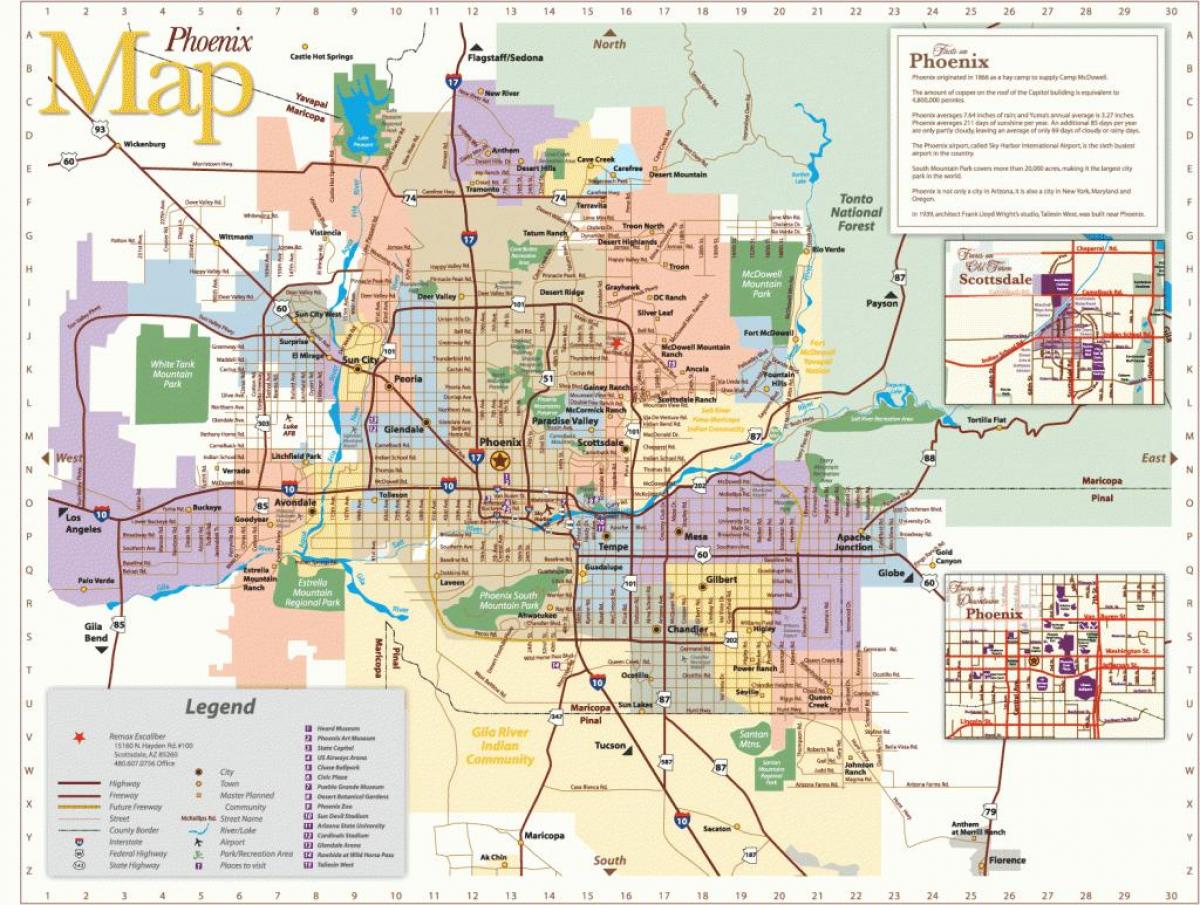Phoenix bus routes map