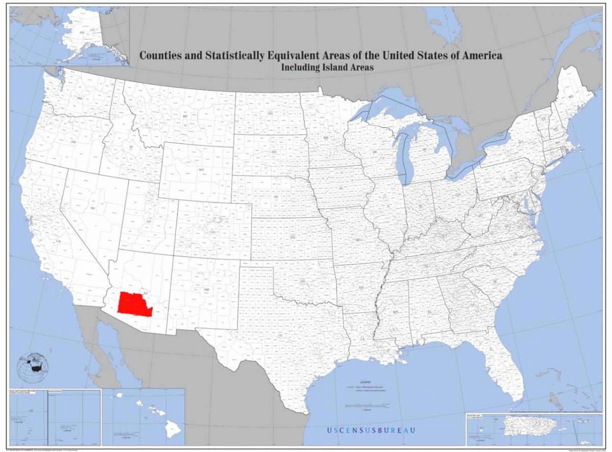 Phoenix USA map