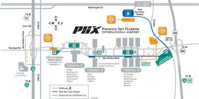Map Phoenix airport