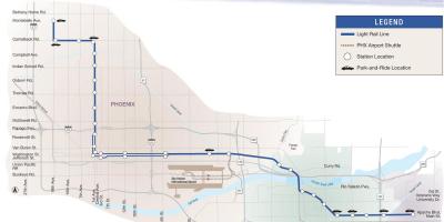 Phoenix public transportation map