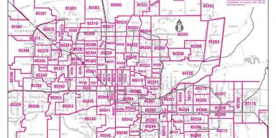 zip code map of north phoenix Phoenix Map Maps Phoenix Arizona Usa zip code map of north phoenix